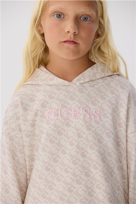 Guess Kız Çocuk Bej Sweatshirt