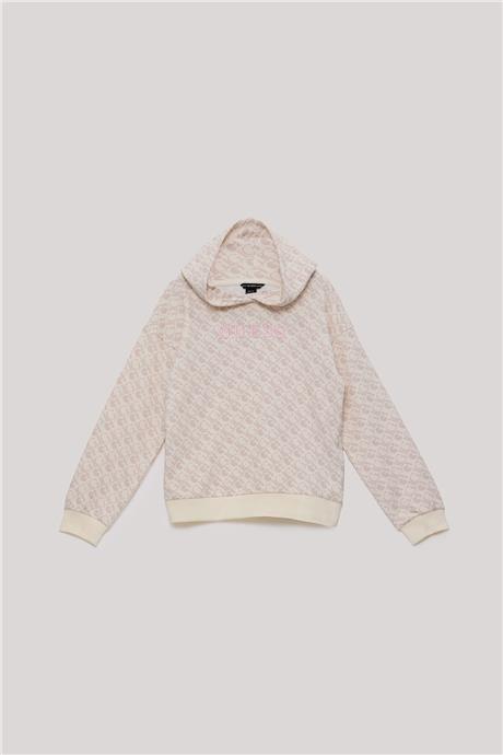 Guess Kız Çocuk Bej Sweatshirt