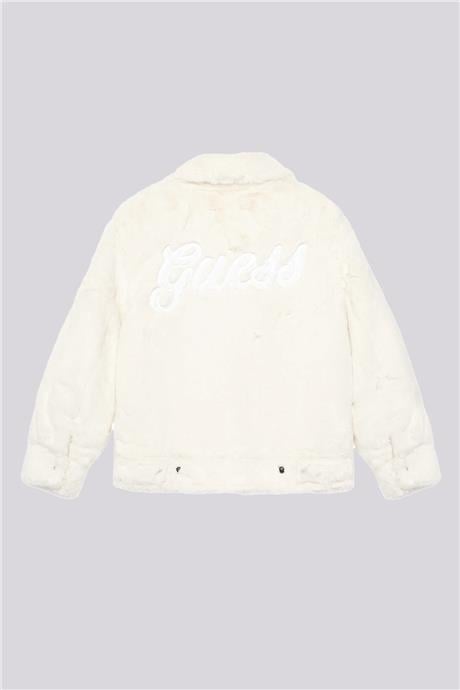 Guess Kız Çocuk Beyaz CeketGuess Kız Çocuk Beyaz Ceket