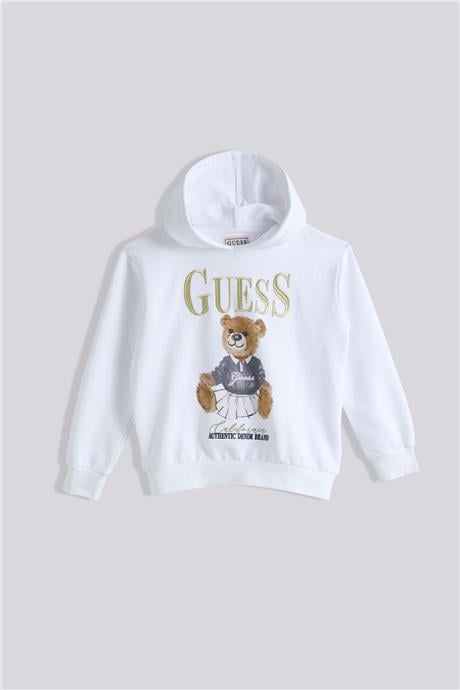 Guess Kız Çocuk Beyaz SweatshirtGuess Kız Çocuk Beyaz Sweatshirt