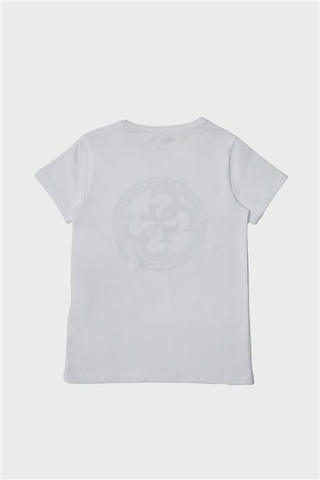 Guess Kız Çocuk Beyaz T-Shirt