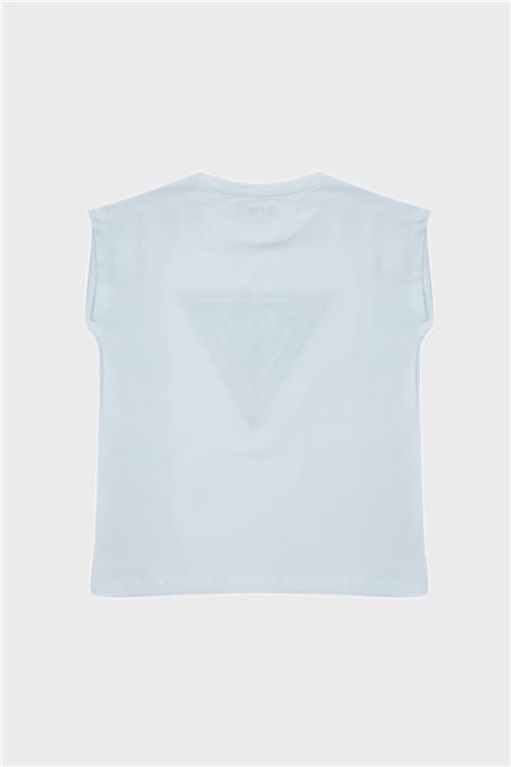 Guess Kız Çocuk Beyaz T-Shirt