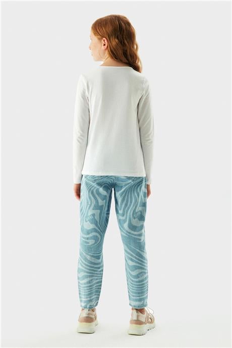 Guess Kız Çocuk Beyaz T-Shirt