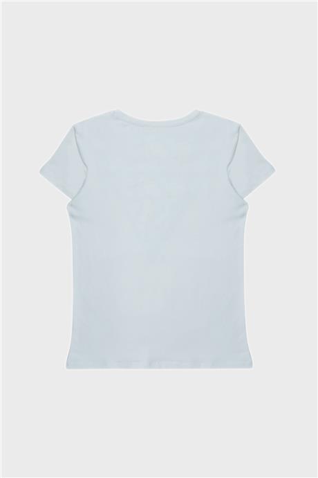 Guess Kız Çocuk Beyaz T-Shirt