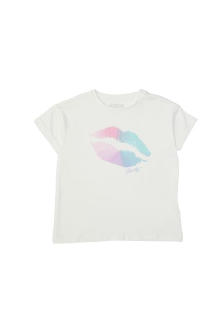 Guess Kız Çocuk Beyaz T-Shirt