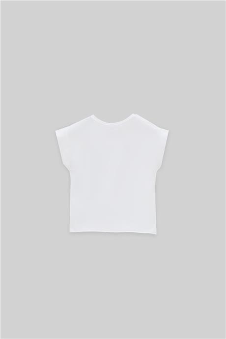 Guess Kız Çocuk Beyaz T-Shirt