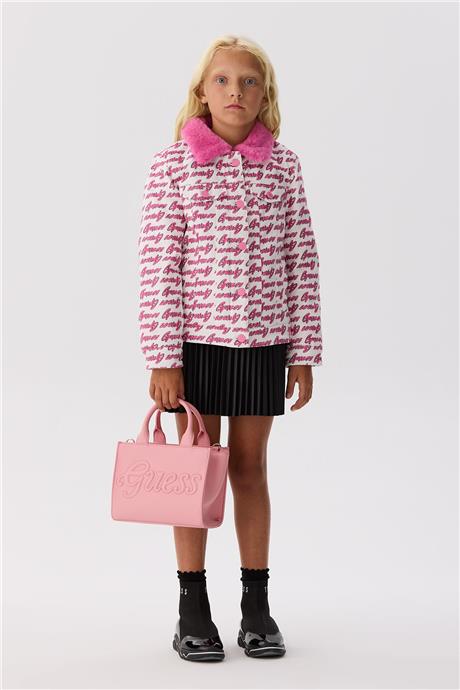 Guess Kız Çocuk Desenli Ceket