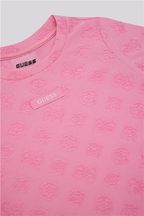 Guess Kız Çocuk Desenli ElbiseGuess Kız Çocuk Desenli Elbise