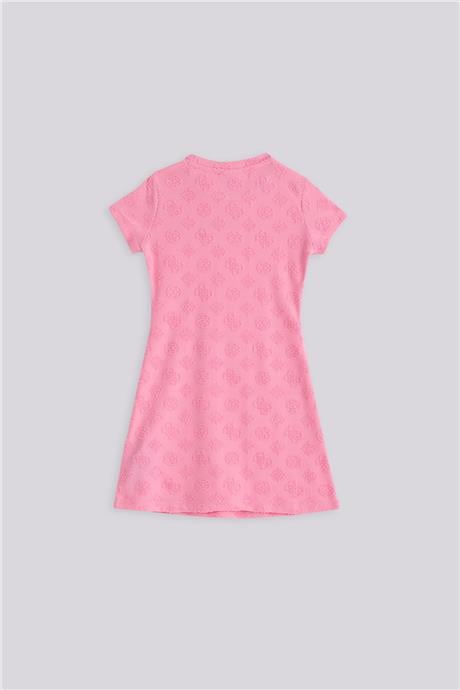 Guess Kız Çocuk Desenli ElbiseGuess Kız Çocuk Desenli Elbise