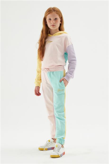 Guess Kız Çocuk Desenli Eşofman Altı