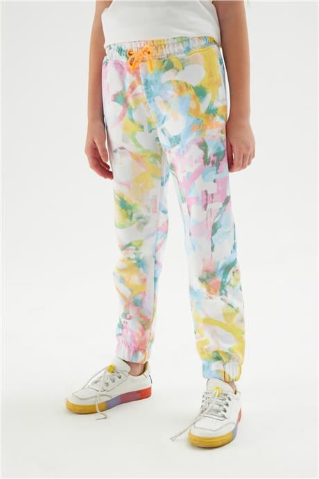Guess Kız Çocuk Desenli Eşofman Altı