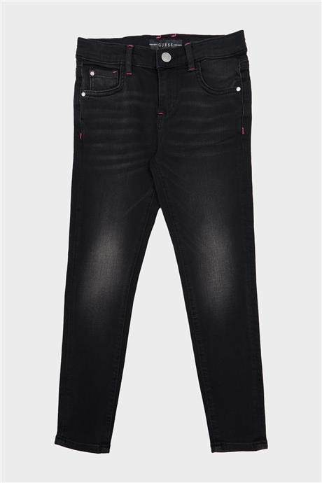 Guess Kız Çocuk Desenli Jean Pantolon