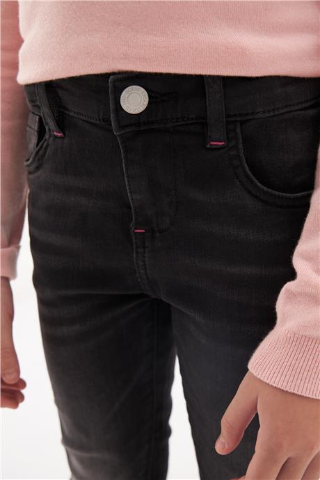 Guess Kız Çocuk Desenli Jean Pantolon