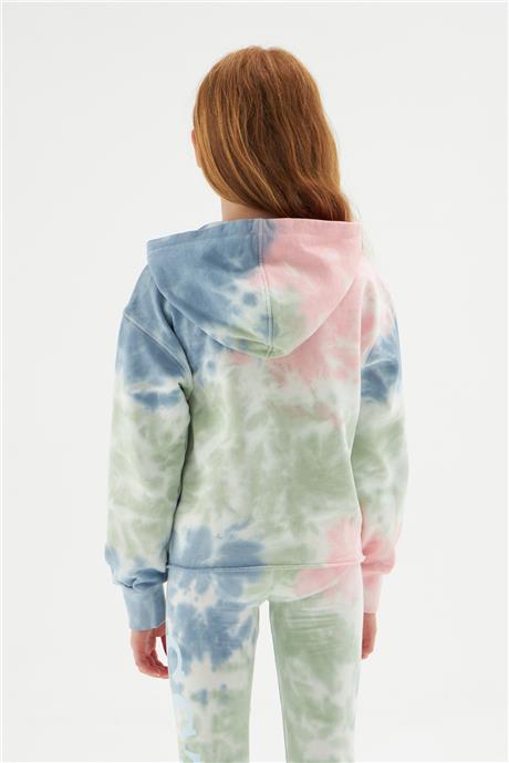 Guess Kız Çocuk Desenli Sweatshirt