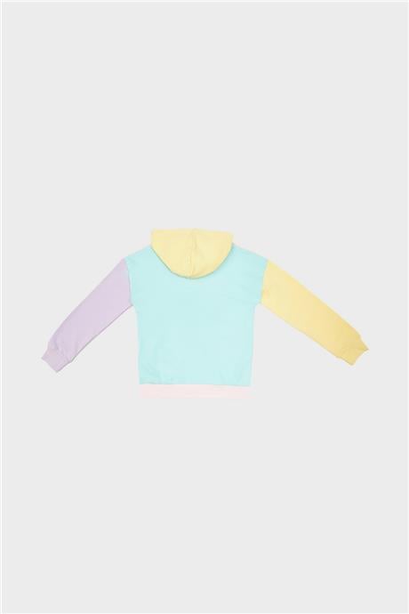 Guess Kız Çocuk Desenli Sweatshirt