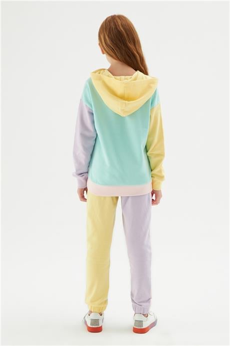 Guess Kız Çocuk Desenli Sweatshirt