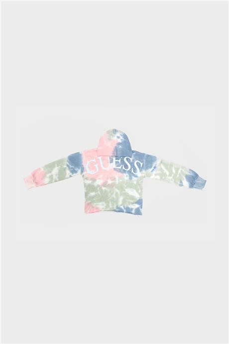 Guess Kız Çocuk Desenli Sweatshirt