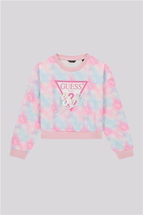 Guess Kız Çocuk Desenli SweatshirtGuess Kız Çocuk Desenli Sweatshirt