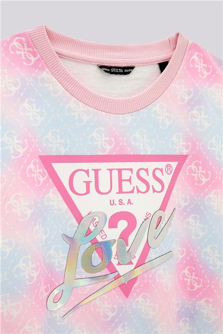Guess Kız Çocuk Desenli SweatshirtGuess Kız Çocuk Desenli Sweatshirt