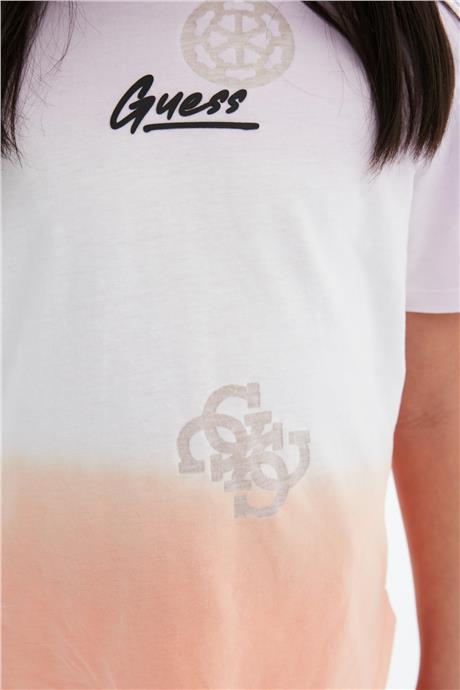 Guess Kız Çocuk Desenli T-Shirt
