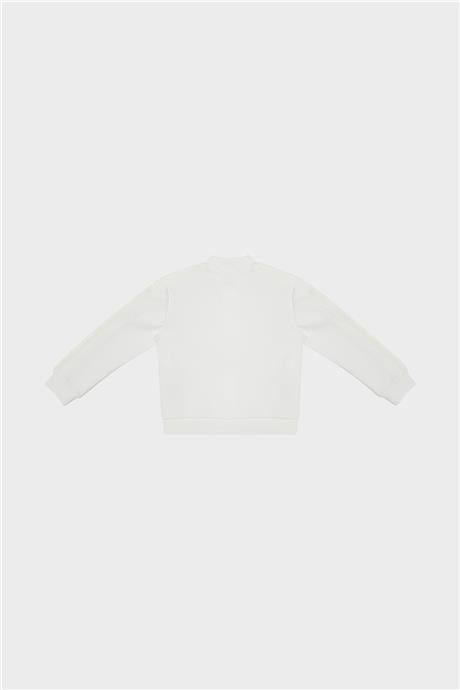 Guess Kız Çocuk Ekru Eşofman Üstü
