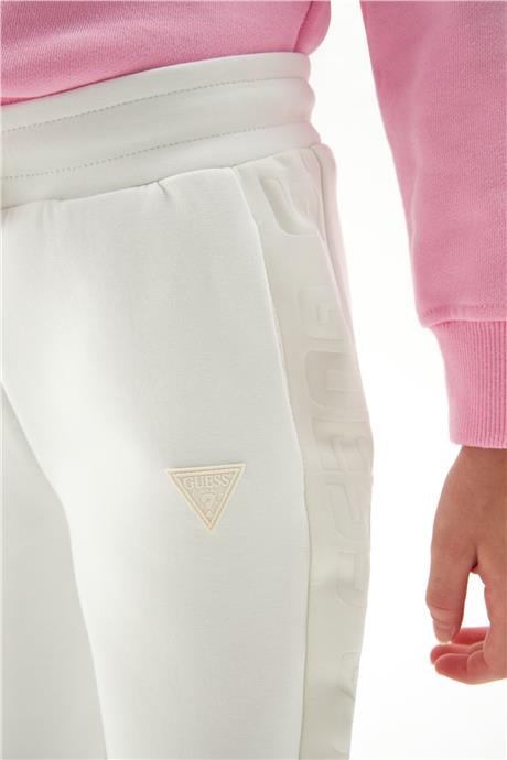 Guess Kız Çocuk Ekru Pantolon