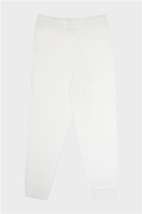 Guess Kız Çocuk Ekru Triko Pantolon