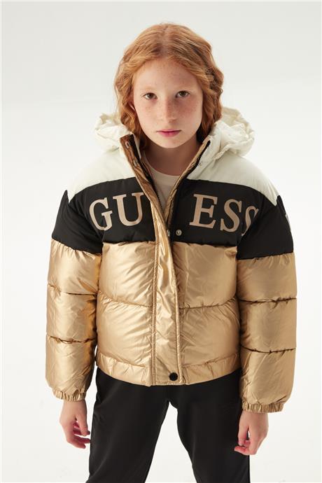 Guess Kız Çocuk Gold Mont