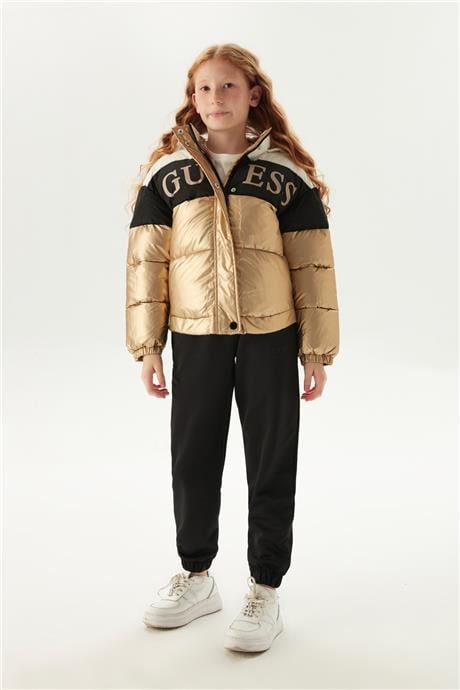 Guess Kız Çocuk Gold Mont