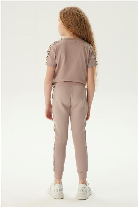 Guess Kız Çocuk Kahverengi Eşofman Altı