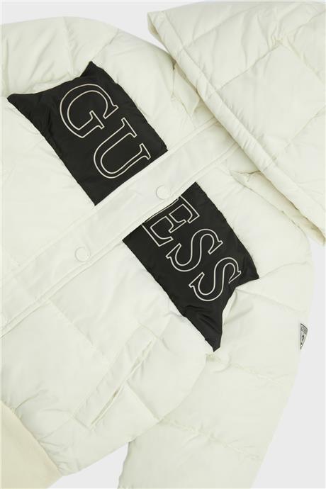 Guess Kız Çocuk Kırık Beyaz Mont