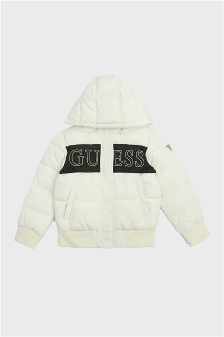 Guess Kız Çocuk Kırık Beyaz Mont