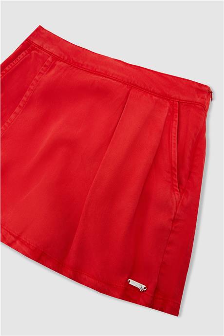 Guess Kız Çocuk Kırmızı Şort