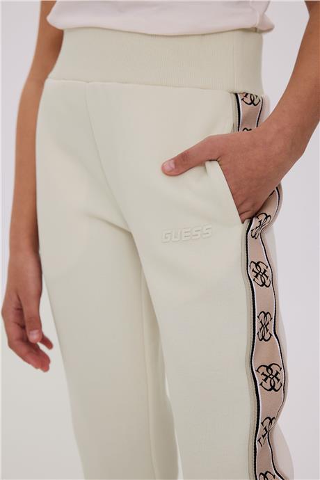 Guess Kız Çocuk Krem Eşofman AltıGuess Kız Çocuk Krem Eşofman Altı