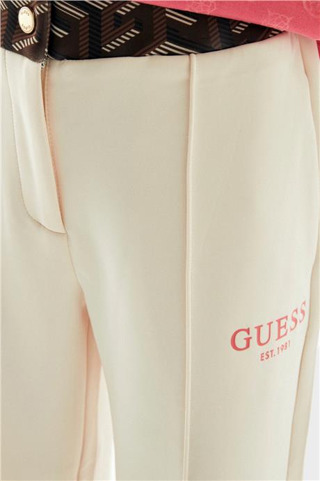 Guess Kız Çocuk Krem Pantolon
