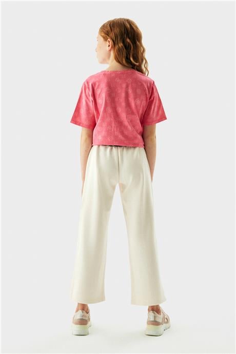 Guess Kız Çocuk Krem Pantolon
