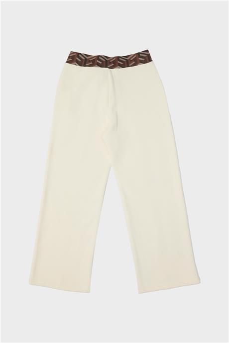 Guess Kız Çocuk Krem Pantolon