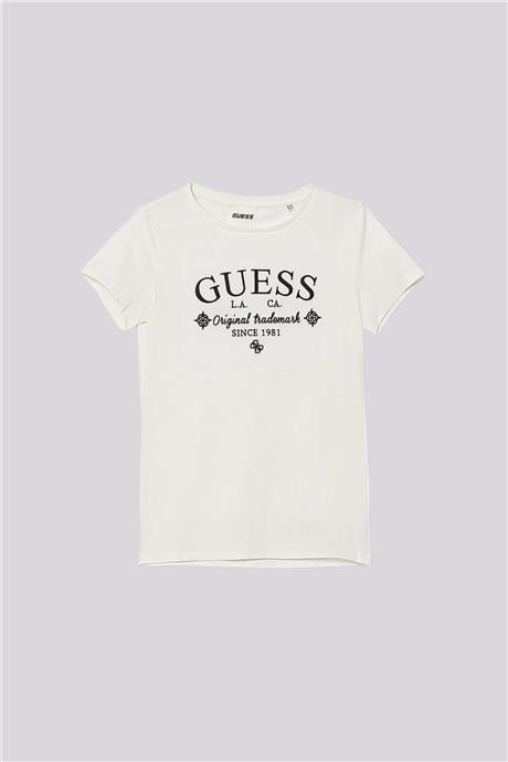 Guess Kız Çocuk Krem TshirtGuess Kız Çocuk Krem Tshirt