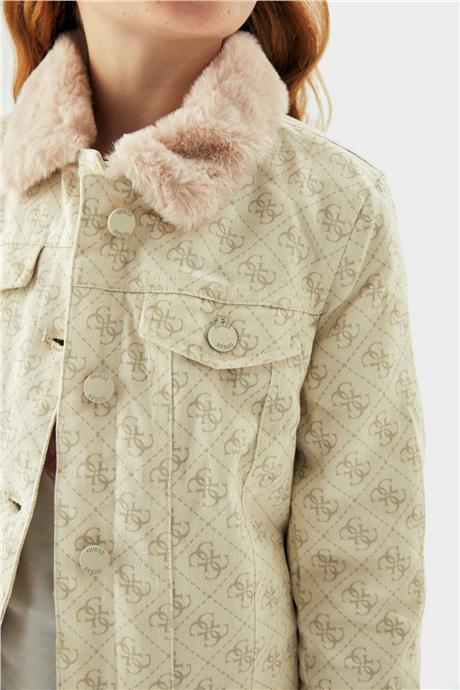 Guess Kız Çocuk Kum Mont