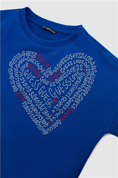 Guess Kız Çocuk Lacivert Sweatshirt