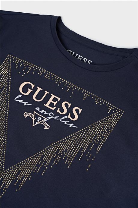 Guess Kız Çocuk Lacivert T-Shirt