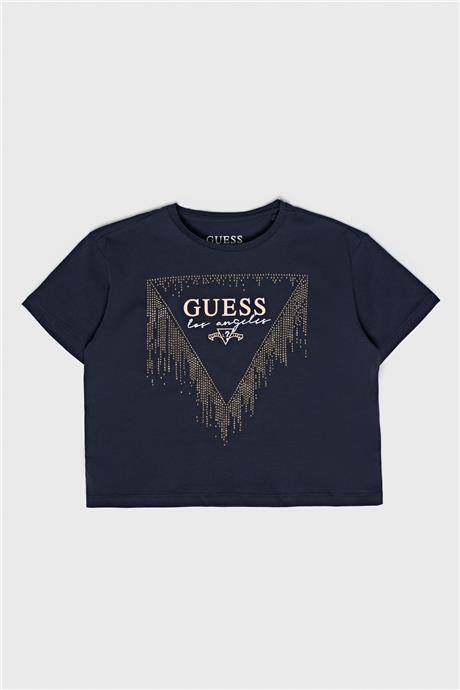Guess Kız Çocuk Lacivert T-Shirt