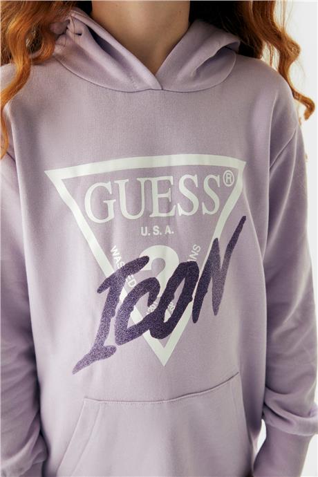 Guess Kız Çocuk Lila Elbise