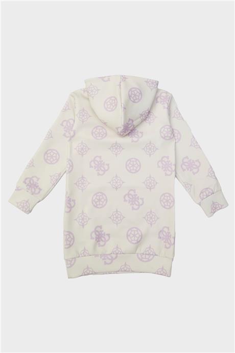 Guess Kız Çocuk Lila Elbise