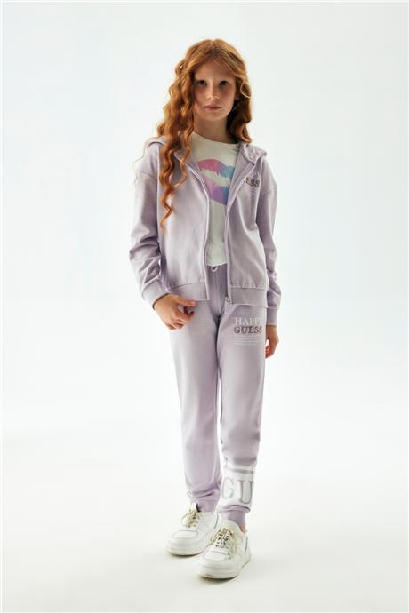 Guess Kız Çocuk Lila Eşofman Altı