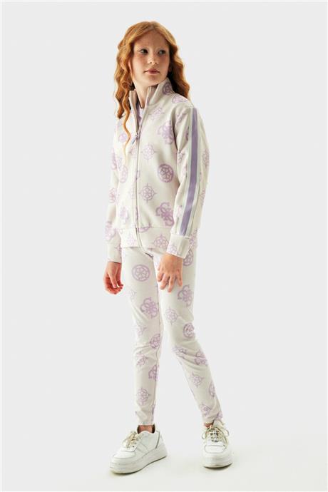 Guess Kız Çocuk Lila Eşofman Üstü