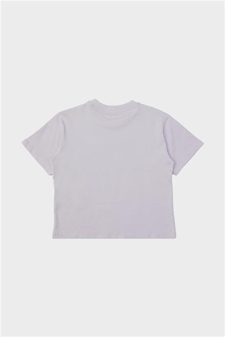 Guess Kız Çocuk Lila T-Shirt