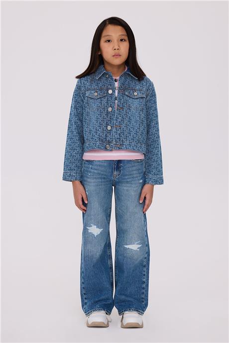 Guess Kız Çocuk Mavi CeketGuess Kız Çocuk Mavi Ceket