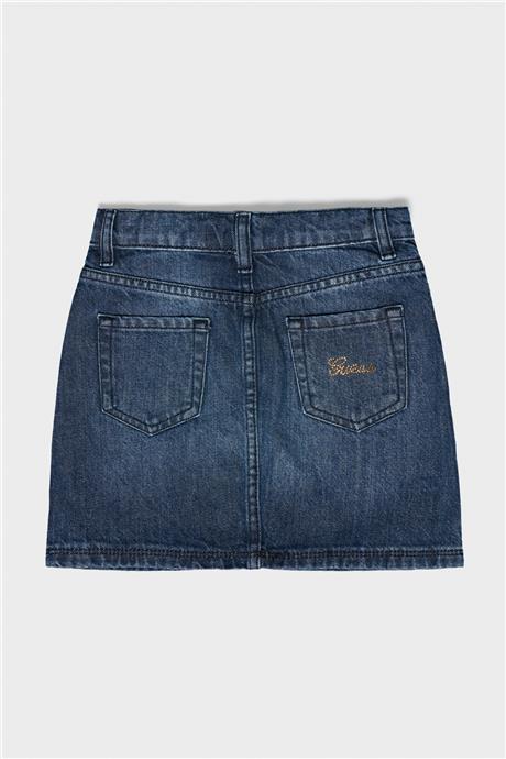 Guess Kız Çocuk Mavi Etek