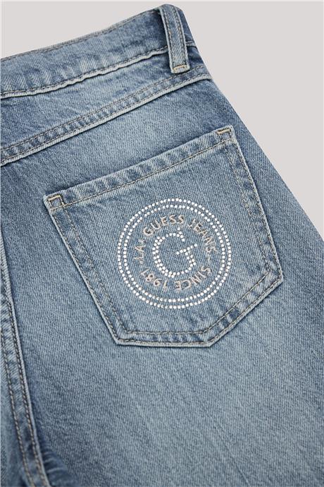 Guess Kız Çocuk Mavi Pantolon
